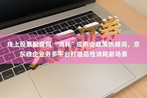 线上股票配资网 “消耗”成两会政策热频词,京东政企业务多平台打造品性消耗新场景